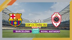 Soi kèo Barcelona vs Royal Antwerp, 2h00 ngày 20/9/2023