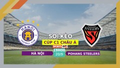 Soi kèo Hà Nội vs Pohang Steelers, 19h00 ngày 20/9/2023