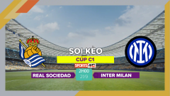 Soi kèo Real Sociedad vs Inter Milan, 2h00 ngày 21/9/2023