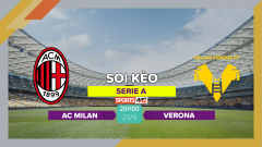 Soi kèo AC Milan vs Verona, 20h00 ngày 23/9/2023