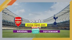 Soi kèo Arsenal vs Tottenham, 20h00 ngày 24/9/2023