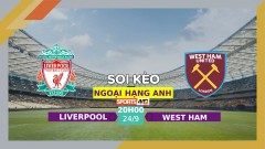 Soi kèo Liverpool vs West Ham, 20h00 ngày 24/09/2023