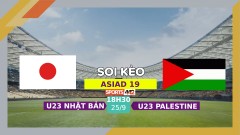 Soi kèo U23 Nhật Bản vs U23 Palestine, 18h30 ngày 24/9/2023