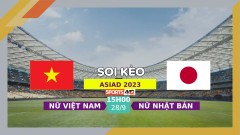 Soi kèo Nữ Việt Nam vs Nữ Nhật Bản, 15h00 ngày 28/9/2023