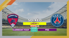 Soi kèo Clermont Foot vs PSG, 22h00 ngày 30/9/2023