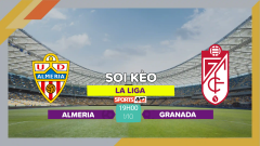 Soi kèo Almeria vs Granada, 19h00 ngày 1/10/2023