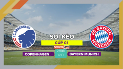 Soi kèo Copenhagen vs Bayern Munich, 2h00 ngày 4/10/2023
