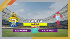 Soi kèo Las Palmas vs Celta Vigo, 2h00 ngày 3/10/2023