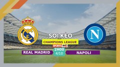 Soi kèo Real Madrid vs Napoli, 2h00 ngày 4/10/2023