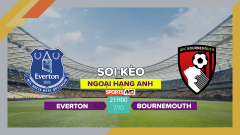 Soi kèo Everton vs Bournemouth, 21h00 ngày 7/10/2023