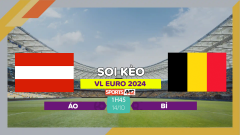 Soi kèo Áo vs Bỉ, 1h45 ngày 14/10/2023