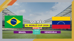 Soi kèo Brazil vs Venezuela, 7h30 ngày 13/10/2023