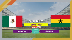 Soi kèo Mexico vs Ghana, 7h30 ngày 15/10/2023
