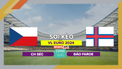 Soi kèo CH Séc vs Đảo Faroe, 23h00 ngày 15/10/2023