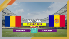 Soi kèo Romania vs Andorra, 1h45 ngày 16/10/2023