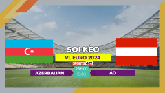 Soi kèo Azerbaijan vs Áo, 23h00 ngày 16/10/2023