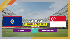 Soi kèo Guam vs Singapore, 11h45 ngày 17/10/2023