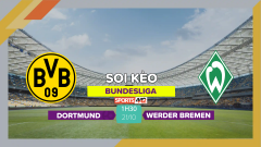 Soi kèo Dortmund vs Werder Bremen, 1h30 ngày 21/10/2023