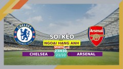 Soi kèo Chelsea vs Arsenal, 23h30 ngày 21/10/2023