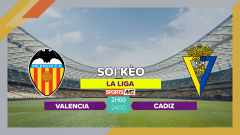 Soi kèo Valencia vs Cadiz, 2h00 ngày 24/10/2023