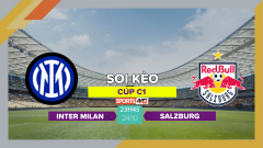 Soi kèo Inter Milan vs Salzburg, 23h45 ngày 24/10/2023