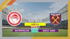 Soi kèo Olympiacos vs West Ham, 23h45 ngày 26/10/2023