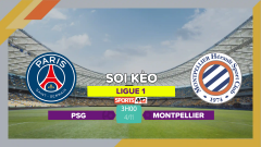 Soi kèo PSG vs Montpellier, 3h00 ngày 4/11/2023