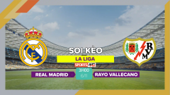 Soi kèo Real Madrid vs Rayo Vallecano, 3h00 ngày 6/11/2023