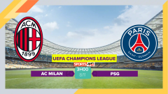 Soi kèo AC Milan vs PSG, 3h00 ngày 8/11/2023