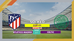 Soi kèo Atletico Madrid vs Celtic, 3h00 ngày 8/11/2023
