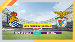 Soi kèo Real Sociedad vs Benfica, 0h45 ngày 9/11/2023