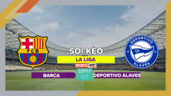 Soi kèo Barca vs Deportivo Alaves, 22h15 ngày 12/11/2023
