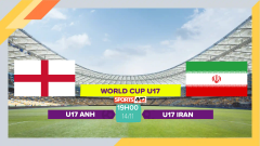 Soi kèo U17 Anh vs U17 Iran, 17h00 ngày 14/11/2023