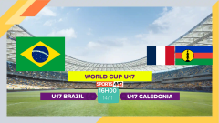 Soi kèo U17 Brazil vs U17 New Caledonia, 16h00 ngày 14/11/2023
