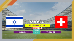 Soi kèo Israel vs Thụy Sĩ, 2h45 ngày 16/11/2023