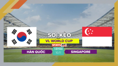 Soi kèo Hàn Quốc vs Singapore, 18h00 ngày 16/11/2023