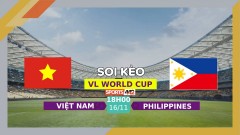 Soi kèo Việt Nam vs Philippines, 18h00 ngày 16/11/2023