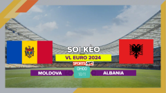 Soi kèo Moldova vs Albania, 0h00 ngày 18/11/2023