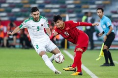 ĐT Iraq ghi bàn vào lưới 'đội bóng tí hon' của Việt Nam, ăn mừng như dự giải thế giới