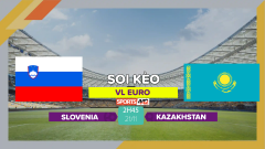 Soi kèo Slovenia vs Kazakhstan, 2h45 ngày 21/11/2023