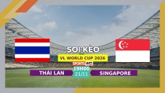 Soi kèo Thái Lan vs Singapore, 19h00 ngày 21/11/2023