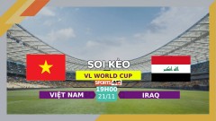 Soi kèo Việt Nam vs Iraq, 19h00 ngày 21/11/2023