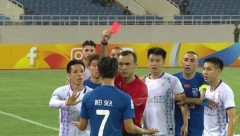Chơi xấu Xuân Mạnh, cầu thủ Trung Quốc 'ôm hận' với án phạt cực nặng từ AFC