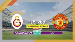 Soi kèo Galatasaray vs MU, 00h45 ngày 30/11/2023