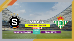 Soi kèo Sparta Prague vs Real Betis, 0h45 ngày 1/12/2023
