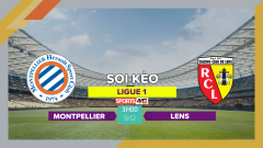 Soi kèo Montpellier vs Lens, 3h00 ngày 9/12/2023