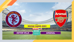 Soi kèo Aston Villa vs Arsenal, 0h30 ngày 10/12/2023