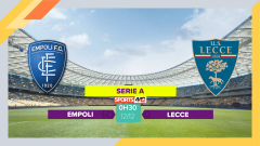 Soi kèo Empoli vs Lecce, 0h30 ngày 12/12/2023