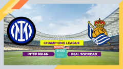 Soi kèo Inter Milan vs Real Sociedad, 3h00 ngày 13/12/2023