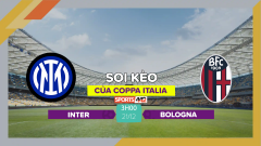 Soi kèo Inter vs Bologna, 3h00 ngày 21/12/2023